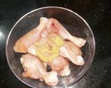 A picture of step 1 of Chinese drum stick.