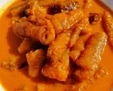 Foto langkah ke 6 dari resep Kulit Kebo Kuah Pedas.