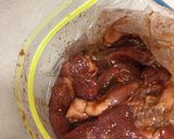 A picture of step 2 of Char Siew.