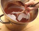 Francia csokitorta recept fázis 3 fotója