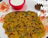 A picture of step 8 of Methi paratha.