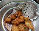 A picture of step 2 of #RSC#Urad dal rice powder,jeera black pepper bonda.