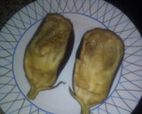 Foto del paso 3 de la receta: Berenjenas rellenas de carne picada y calabacín