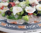 Foto del paso 9 de la receta: Ensalada de arroz con edamame y merluza