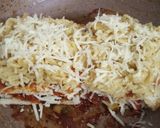 A picture of step 7 of Bread lasagna with noodles.