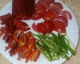 A picture of step 2 of Goulash with Sausage.