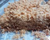 Foto del paso 4 de la receta: Tarta de coco integral con dulce de leche y pasta de maní