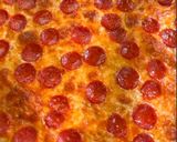 A picture of step 5 of Cast Iron Frozen Sourdough Pizza 17”.