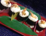 Foto del paso 5 de la receta: Japanese Onigiri tempura de Camarón (bola de arroz)