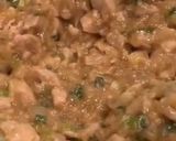 A picture of step 7 of Taro croquettes with char siu pork stuffing.