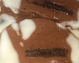 Foto langkah ke 6 dari resep Puding Oreo Coklat Praktis.