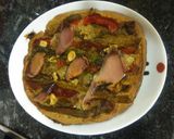 Foto del paso 4 de la receta Coca de recapte o pizza catalana