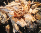 A picture of step 10 of Leftover Roasted Pork on Cuban Bread.