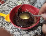A picture of step 2 of "Banana - Chocolate - Walnut Overnight Oats" 🌃 💪.