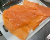 Une image de l'étape 10 de Verrines de saumon aux épinards et chèvre frais.
