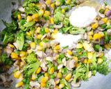 A picture of step 5 of Manchow Soup.