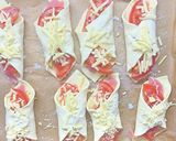 A picture of step 7 of Bacon puff pastry (Conwy Puffs).