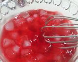 Foto langkah ke 4 dari resep 889.Es Lumut Strawbery.
