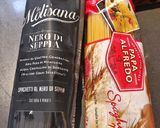 A picture of step 2 of Spaghetti al Nero and Papa Alfredo Pasta with Seafoods.