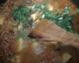 A picture of step 7 of Aloo Qeema 🍲🍲🍲.