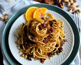 Une image de l'étape 5 de Spaghetti tomates séchées et pain croustillant à la pistache !!.