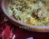 A picture of step 9 of Chicken yakhni masala pulao.