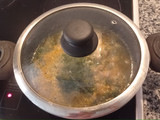 Potaje de garbanzos (calaveres en bufanda)