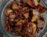 Foto langkah ke 8 dari resep Kering Tempe Kentang Kriuk Pedas Manis.