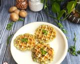 A picture of step 6 of Sago Potato Waffles.