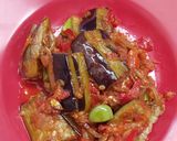 Foto langkah ke 3 dari resep Tumis PIAT (Petai IkanAsin Terong) Ala MamsKin.