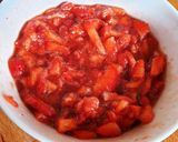 Une image de l'étape 2 de Tarte fine aux fraises.
