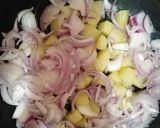 A picture of step 4 of Aloo pyaz ki sabzi.