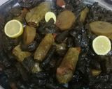 صورة لخطوة 3 من وصفة دوالي وكوسا مع بعض 😋😋😋