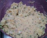 A picture of step 4 of Potato Kabab.