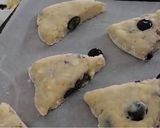 A picture of step 9 of Blueberry and White Chocolate Scones.