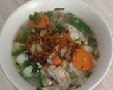 Cara Membuat Sup Ayam Baso 5