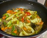 Foto langkah ke 4 dari resep Tongseng Daging Sapi tanpa Santan.