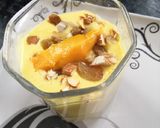 A picture of step 2 of Mango smoothie.