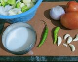 A picture of step 1 of Tangy bell pepper 😋.