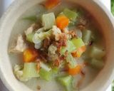 Foto langkah ke 7 dari resep Lodeh labu siam wortel.