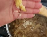 A picture of step 4 of Japanese Onion Soup 🥰.