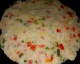 A picture of step 4 of Uttapam.