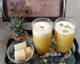 A picture of step 2 of Sugarcane - Pineapple Juice.