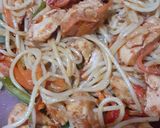Foto del paso 3 de la receta: Spaghetti al wok