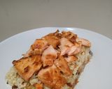 Foto langkah ke 5 dari resep Salmon Mentai Tanpa Oven/Torch.