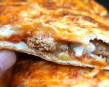 Une image de l'étape 8 de Pizza calzone.