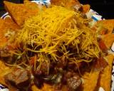 Nachos with leftover eye of round chili recipe step 4 photo