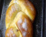 Foto del paso 9 de la receta: Trenza rellena de dulce de leche