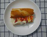 Hình bước làm 6 của món Bánh mì ốp la