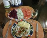 Foto del paso 9 de la receta: Pechuga de pavo a la jardinera con reducción de vino